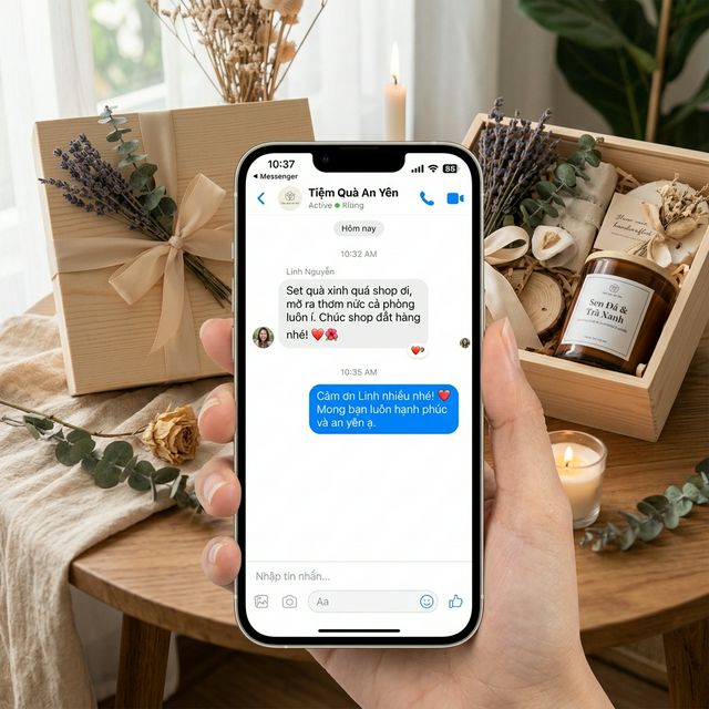 Phản hồi qua Messenger