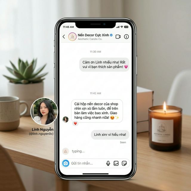 Phản hồi qua Instagram